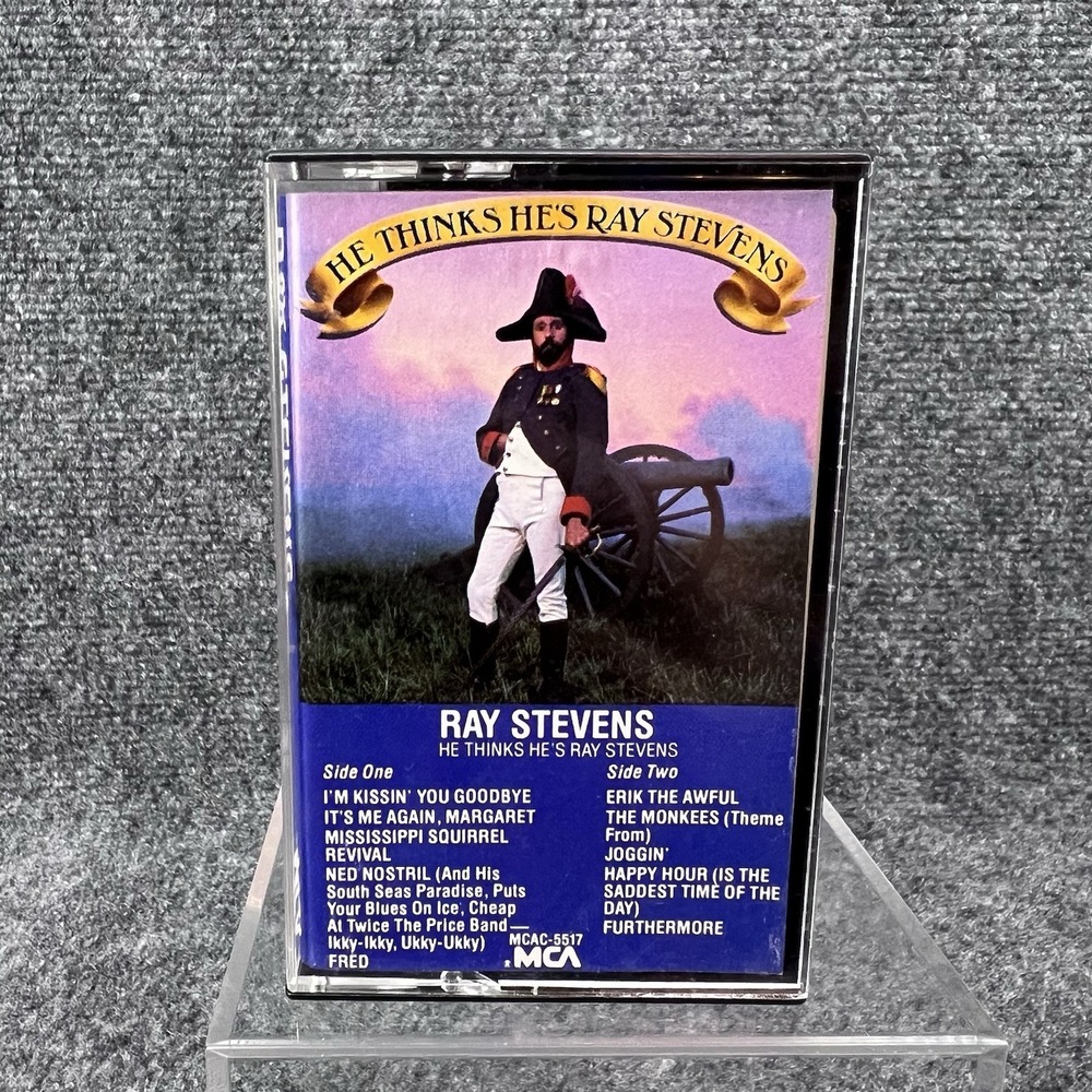 He Thinks He's Ray Stevens - Ray Stevens Cassette Tape 1984 MCAC-5517